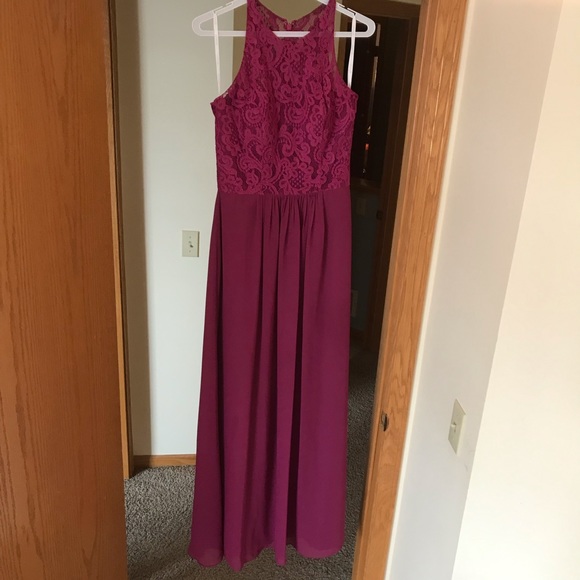 Full length purple gown - Picture 5 of 7